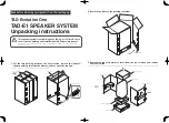 TAD TAD-E1 Unpacking Instructions preview