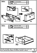 Preview for 6 page of TAD TV 900014 Assembly Instructions Manual