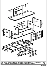 Предварительный просмотр 3 страницы TAD TV 900045 Assembly Instructions Manual