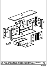 Предварительный просмотр 3 страницы TAD TV 900047 Assembly Instructions Manual