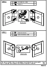 Предварительный просмотр 8 страницы TAD TV 900047 Assembly Instructions Manual