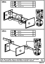 Предварительный просмотр 9 страницы TAD TV 900047 Assembly Instructions Manual