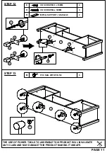 Предварительный просмотр 11 страницы TAD TV 900047 Assembly Instructions Manual