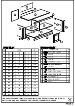 Preview for 3 page of TAD TV 900049 Assembly Instructions Manual