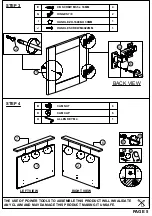 Preview for 5 page of TAD TV 900049 Assembly Instructions Manual