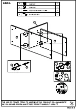 Preview for 6 page of TAD TV 900049 Assembly Instructions Manual