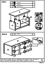 Preview for 9 page of TAD TV 900049 Assembly Instructions Manual