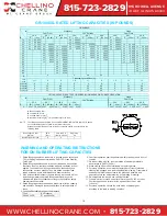 Preview for 15 page of Tadano GR-1000XL Manual