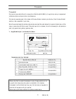 Предварительный просмотр 2 страницы Tadano GR-500EXL-3 Service Manual