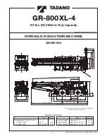 Tadano GR-800XL-4 Manual предпросмотр