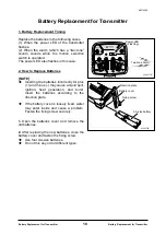 Preview for 19 page of Tadano RCSFT1-433 Operation And Maintenance Manual