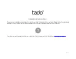 Preview for 1 page of tado° Alpha eTec33 Installation Instructions Manual