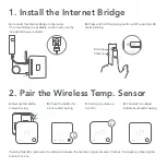 Предварительный просмотр 2 страницы tado° Wireless Smart Thermostat V3+ Manual For Professional Installers