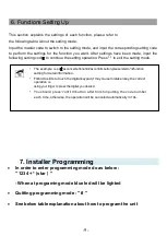 Preview for 9 page of Tador MOON9-KIT User Manual