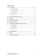 Preview for 2 page of tae FM 2000 Instruction & Operation Manual