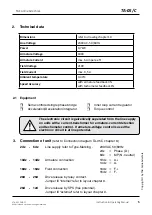 Предварительный просмотр 5 страницы tae TA-05/C Instruction And Operation Manual