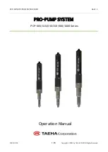 Предварительный просмотр 1 страницы TAEHA PCP-005 Series Operation Manual