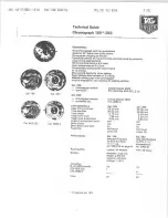TAG Heuer 185 Technical Manual preview