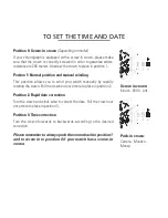 Preview for 9 page of TAG Heuer Calibre 17 Instructions And Guarantee Card