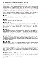 Preview for 2 page of TAG Heuer Chrono Split HL 640 Simplified User Manual