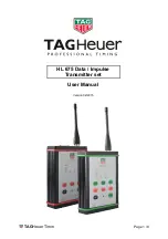 Предварительный просмотр 1 страницы TAG Heuer HL 675 User Manual