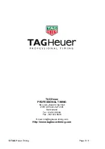 Предварительный просмотр 8 страницы TAG Heuer HL 675 User Manual