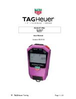 Preview for 1 page of TAG Heuer Pocket Pro HL400-P User Manual