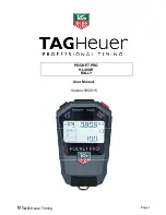 TAG Heuer POCKET PRO HL400-R RALLY User Manual preview