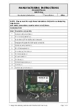 Preview for 1 page of TAG MCLAREN AUDIO AV192R Manufacturing Instructions