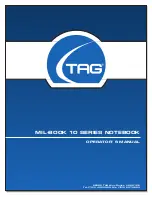 TAG MIL-BOOK 10 Series Operator'S Manual preview