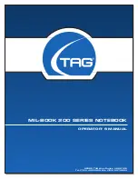 Preview for 1 page of TAG MIL-BOOK 200 Series Operator'S Manual