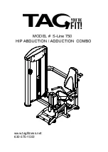 TAG S-Line 750 Manual preview