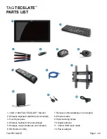 Preview for 3 page of TAG TECSLATE Quick Reference Manual