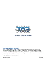 Preview for 6 page of TAG TECSLATE Quick Reference Manual