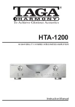 Taga Harmony HTA-1200 Instruction Manual preview