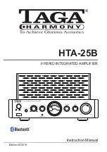 Taga Harmony HTA-25B Instruction Manual preview