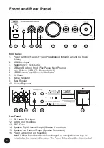 Предварительный просмотр 6 страницы Taga Harmony HTA-25B Instruction Manual