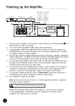 Предварительный просмотр 8 страницы Taga Harmony HTA-25B Instruction Manual