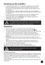 Preview for 11 page of Taga Harmony HTA-600B Instruction Manual