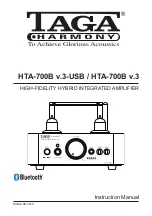 Taga Harmony HTA-700B v.3-USB Instruction Manual preview