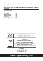 Preview for 32 page of Taga Harmony HTR-1000CD Instruction Manual