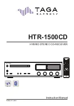 Предварительный просмотр 1 страницы Taga Harmony HTR-1500CD Instruction Manual