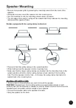 Предварительный просмотр 9 страницы Taga Harmony TCW Series User Manual