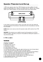 Preview for 5 page of Taga Harmony TRS Series Instruction Manual