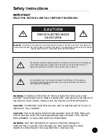 Preview for 3 page of Taga DA-300 v.3 Instruction Manual