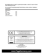 Preview for 16 page of Taga DA-300 v.3 Instruction Manual