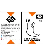 Preview for 1 page of TAGG T-08 User Manual