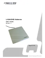 TAGSYS RFID L-SA4 SHD User Manual preview