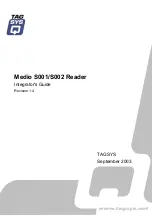 TAGSYS Medio S001 Integrator Manual preview