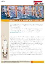 Preview for 1 page of Tahe T293 Product Care & Maintenance Manuallines